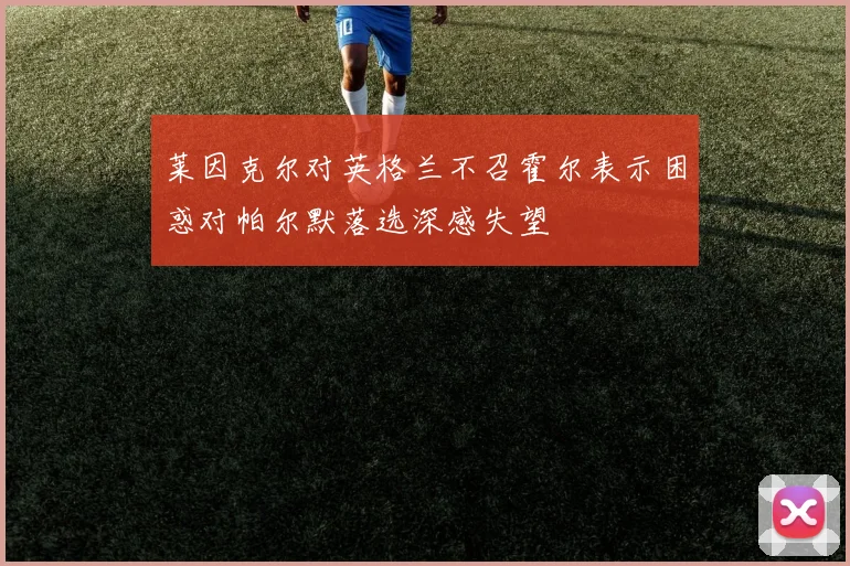 莱因克尔对英格兰不召霍尔表示困惑对帕尔默落选深感失望